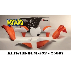 RTECH KIT PLASTICHE KTM SX 125-150 2013-2015