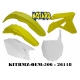 RTECH KIT PLASTICHE SUZUKI RMZ 450 2007 