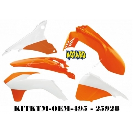 RTECH KIT PLASTICHE KTM EXC-EXC-F 2014-2016