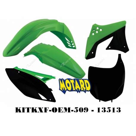 RTECH KIT PLASTICHE KAWASAKI KXF 250 2009-2012 PROMO