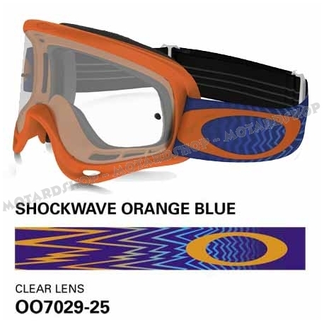 Oakley O Frame Mx Shockwawe Orange Blue