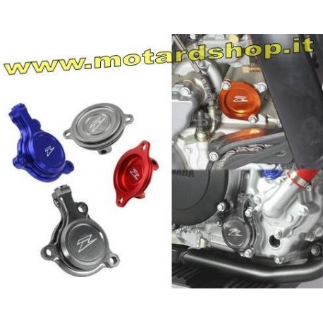 Tappo Filtro Olio Trasparente In Alluminio Per Honda CRF450R 2009-2016 – Anodizzato E CNC