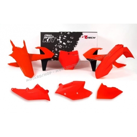 RTECH KIT PLASTICHE KTM SX 125-150 2016 ARANCIO NEON