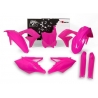 RTECH KIT PLASTICHE KAWASAKI KXF 450 2016-2017 FUCSIA FLUO