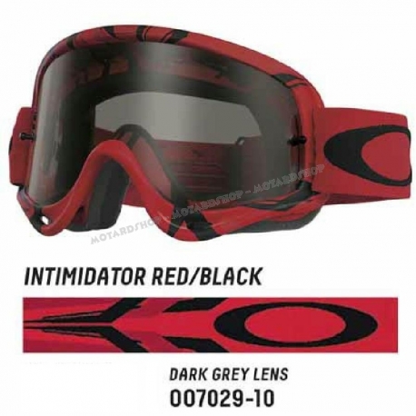 Oakley O Frame INTIMIDATOR RED/BLACK lente FUME'