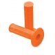 PRO TAPER Grips Single Density  Half Waffle Neon Orange