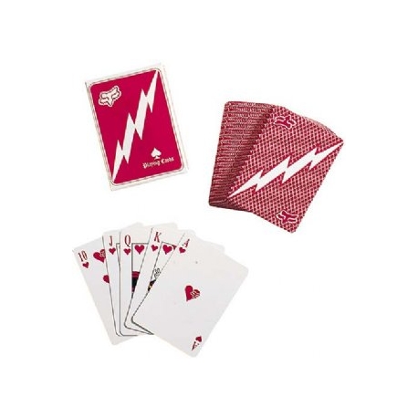 FOX MOTTO CARDS RED CARTE DA GIOCO